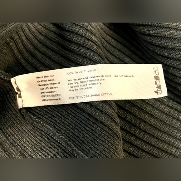 Eileen Fisher Tunic Sweater - Dark Grey - Size Small - Picture 6 of 6